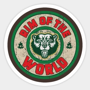 Rim of the World Sticker